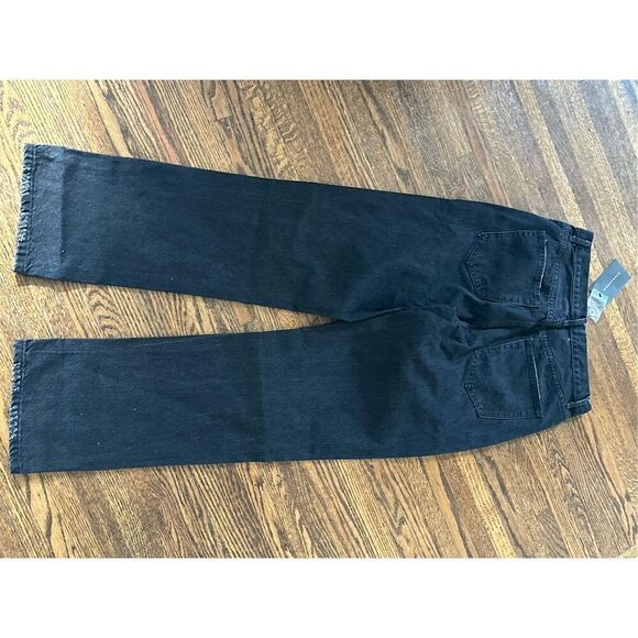 Signature 8 Slash Detail Denim Jeans black size medium 8/10 distressed ripped. - Picture 2 of 5